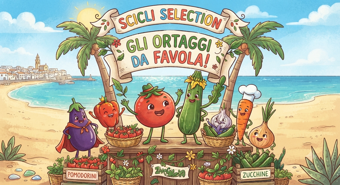 Ortaggi Scicli Selection sulla costa siciliana